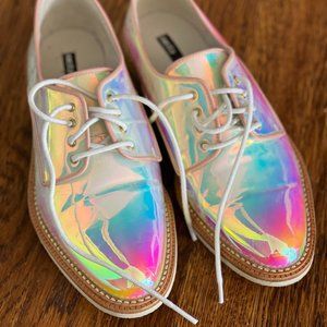 Miista Shoes - Zoe Opal Oxfords